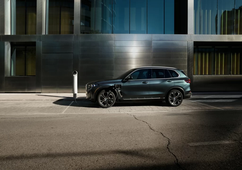 BMW X5 Green Side Dynamic View