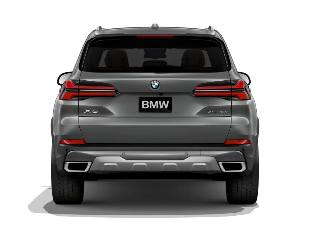 BMW X5 Grey Rear View