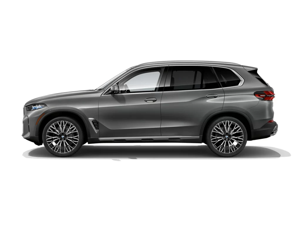 BMW X5 Grey Side View