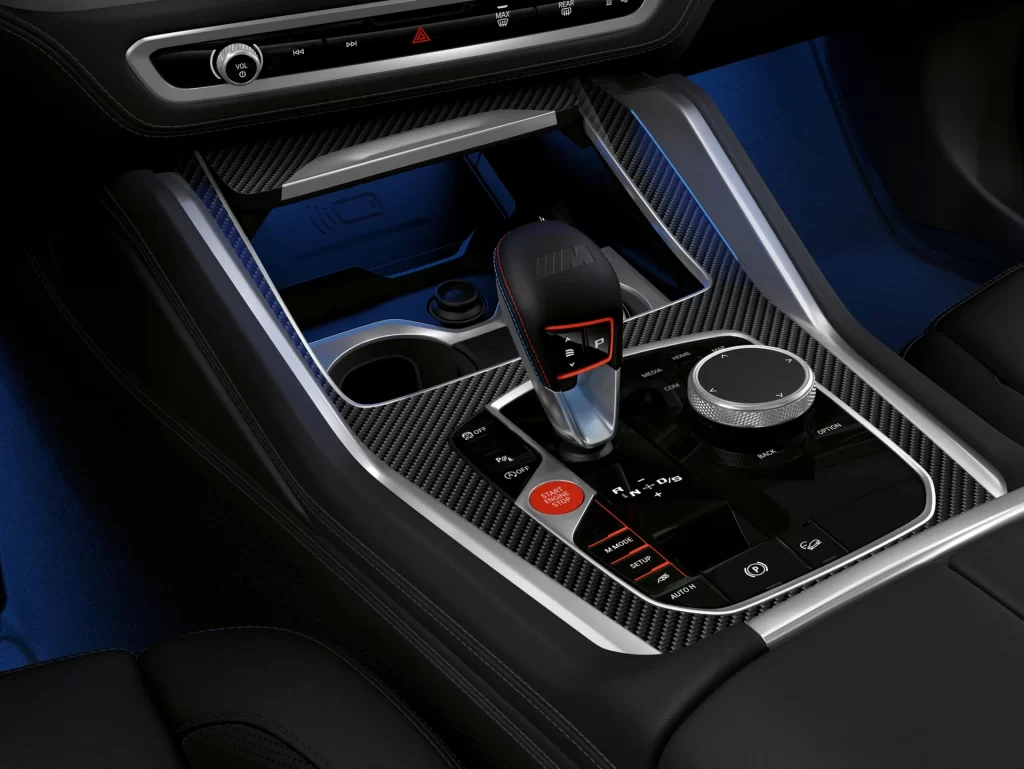 BMW X5 M Cockpit View