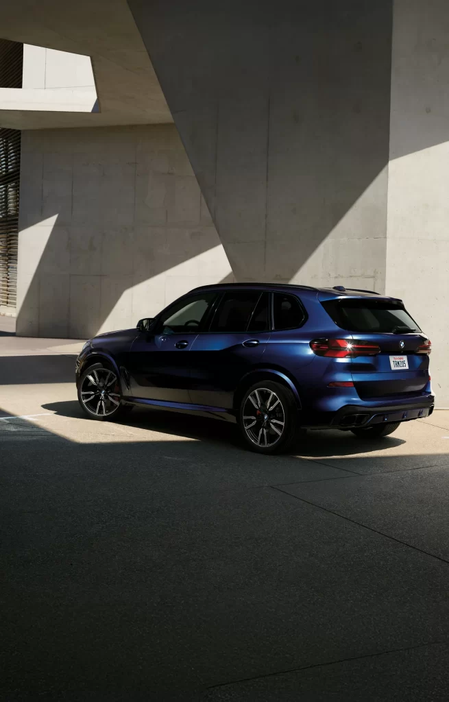 BMW X5 M Editorial Side Profile Shot