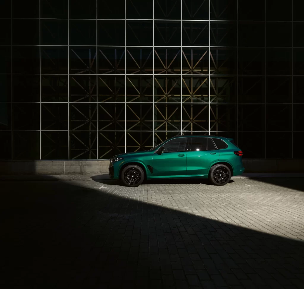 BMW X5 M Hero Profile View