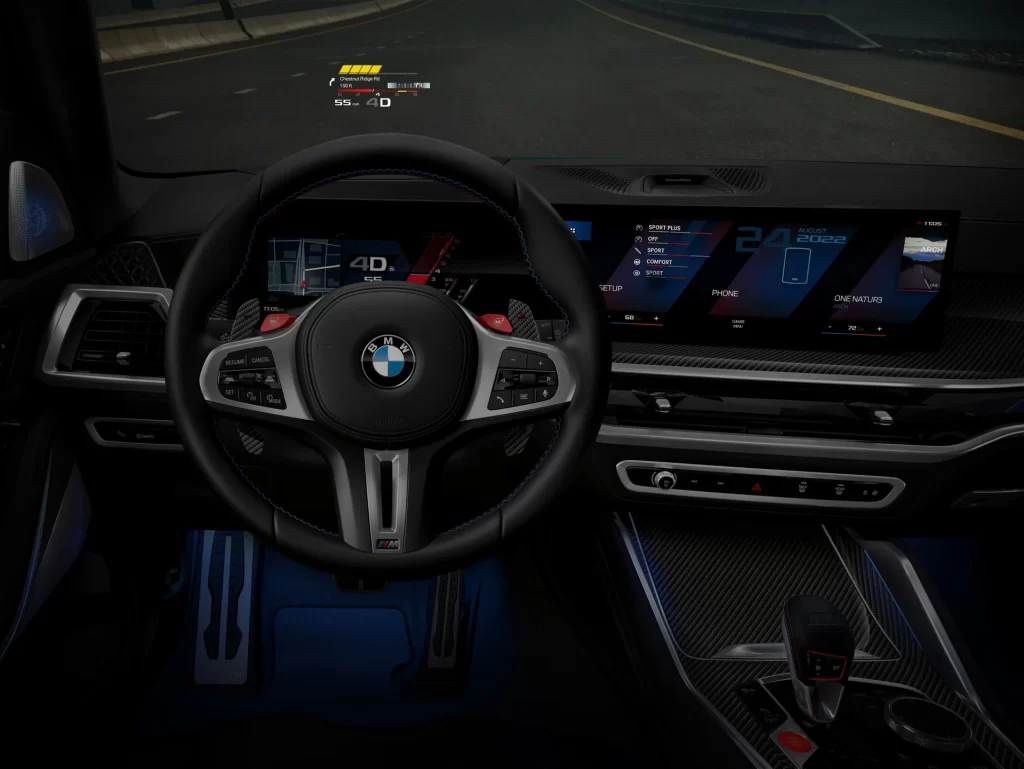 BMW X5 M Outdoor Interior View
