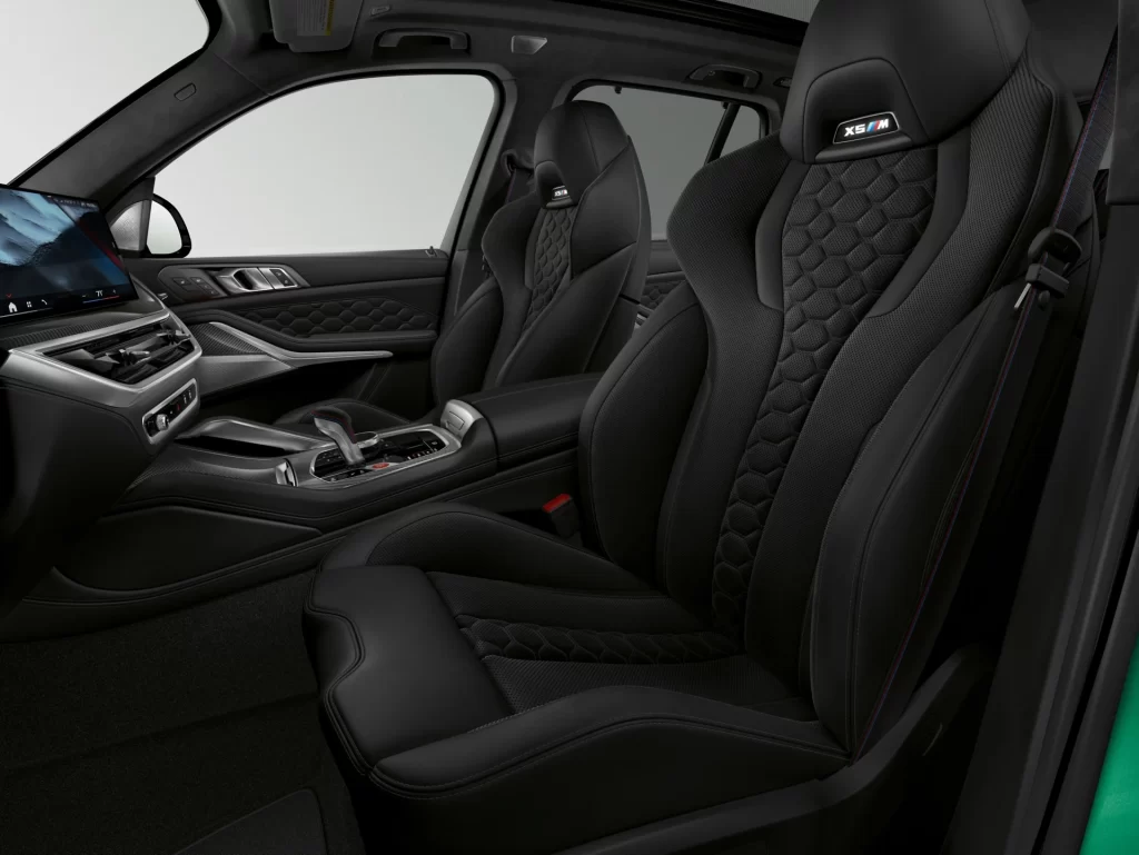 BMW X5 M Track Interior Detail View