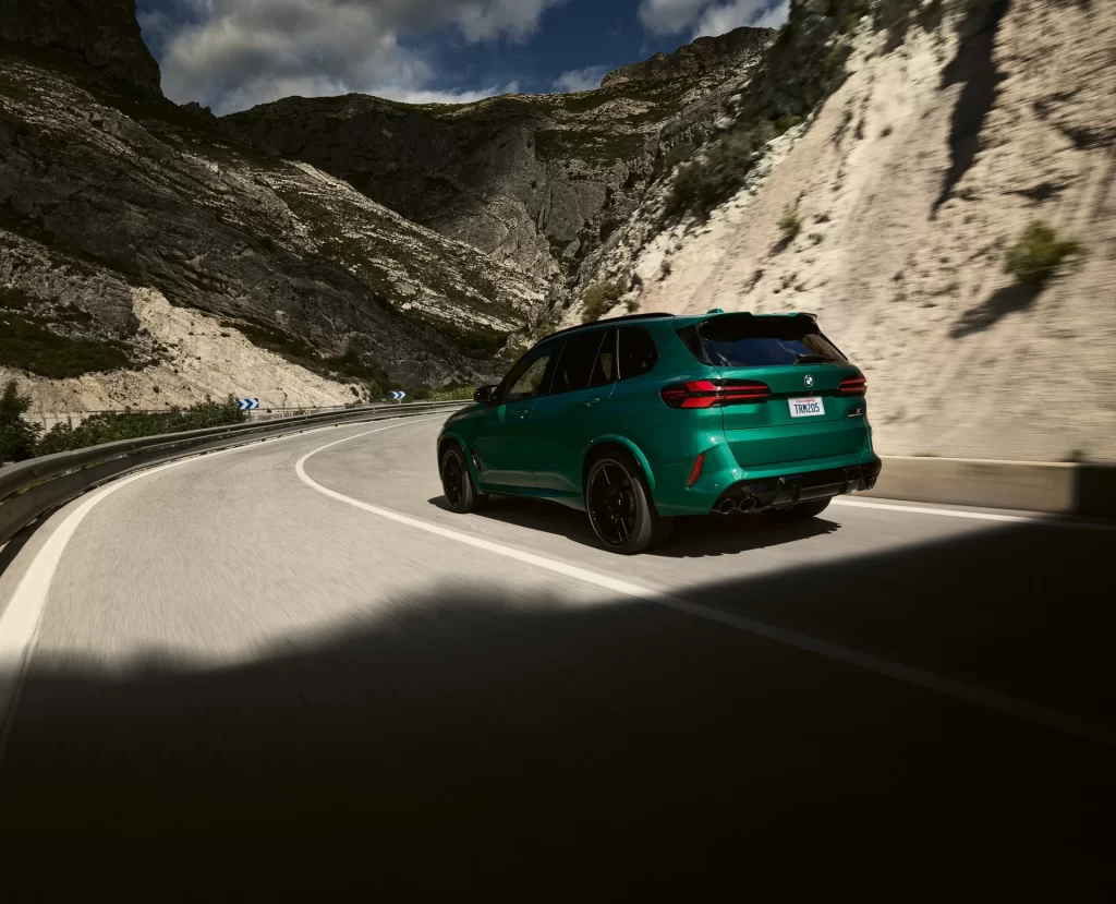 BMW X5 M Urban Side Profile Shot