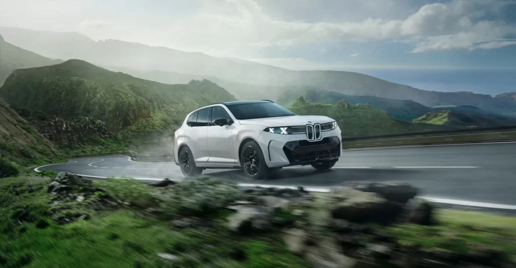 BMW X5 White Profile View