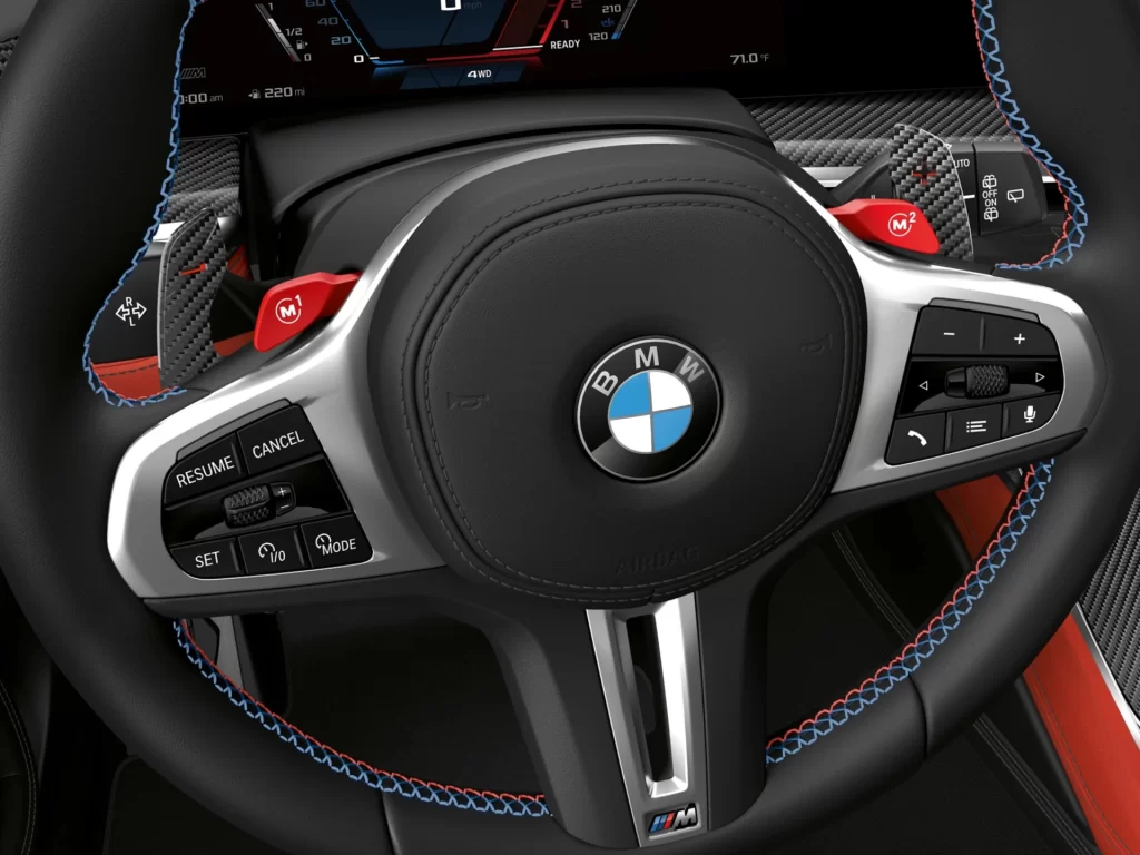 BMW X6 M Cockpit View