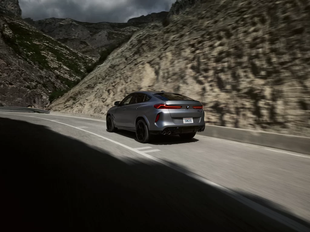 BMW X6 M Rear View