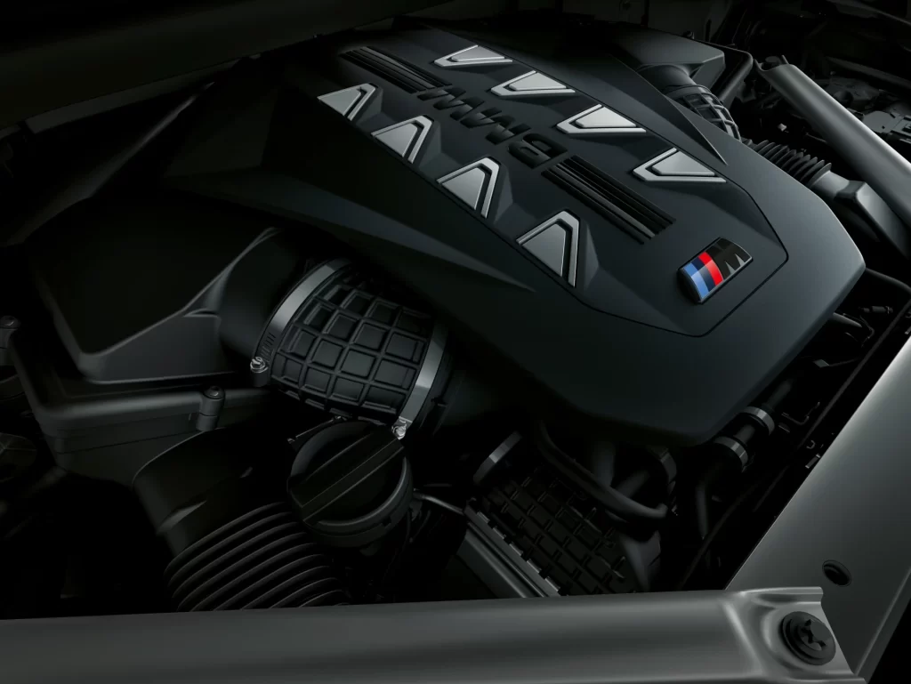 BMW X7 Black Detail View