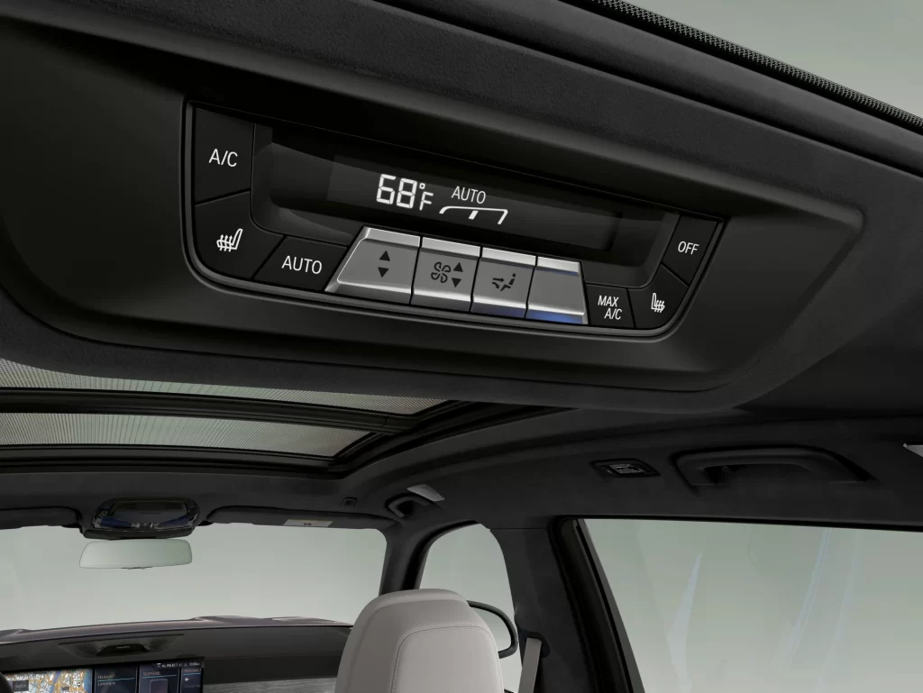 BMW X7 Car Studio Interior Detail View