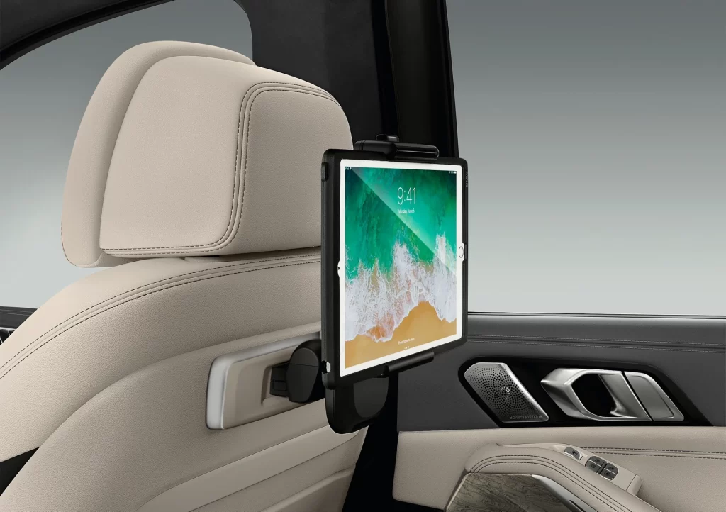 BMW X7 Car Track Interior View