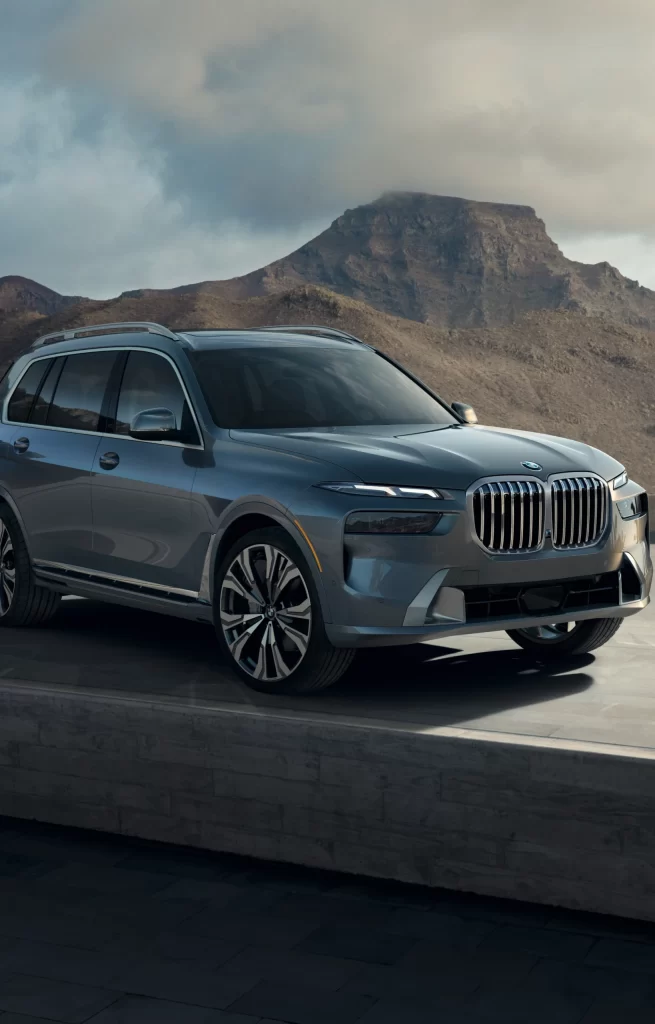 BMW X7 Grey Profile View
