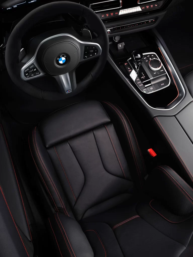 BMW Z4 Black Cabin View