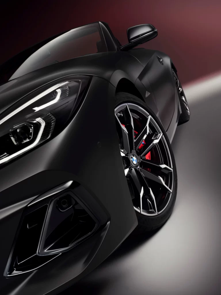 BMW Z4 Black Profile View