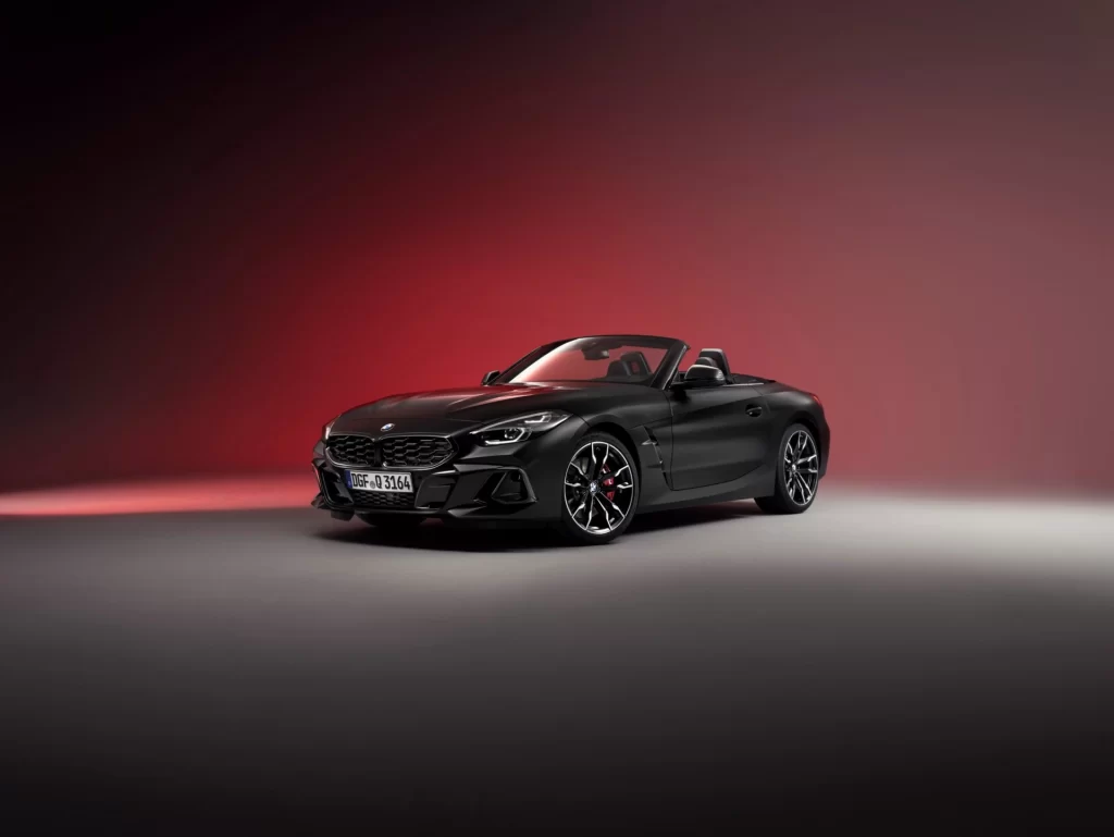BMW Z4 Black Side View
