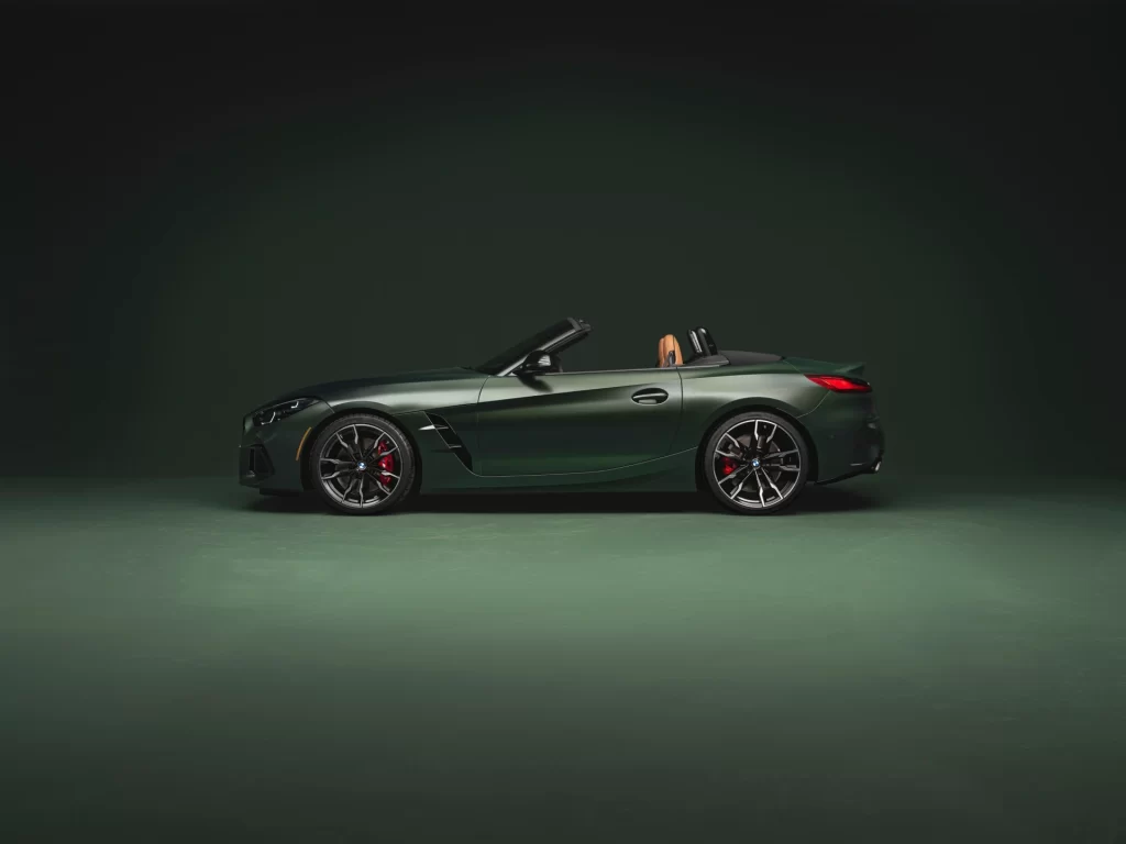 BMW Z4 Green Side View