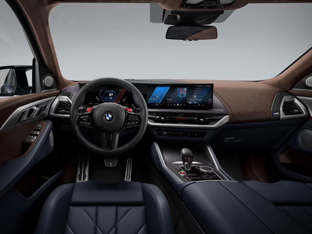 BMW i4 Blue Interior View