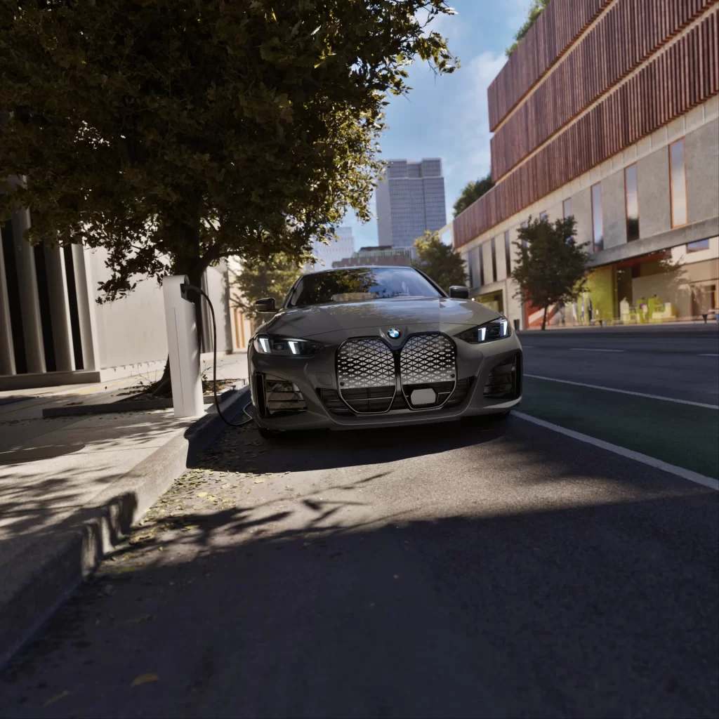 BMW i4 Gran Charging View