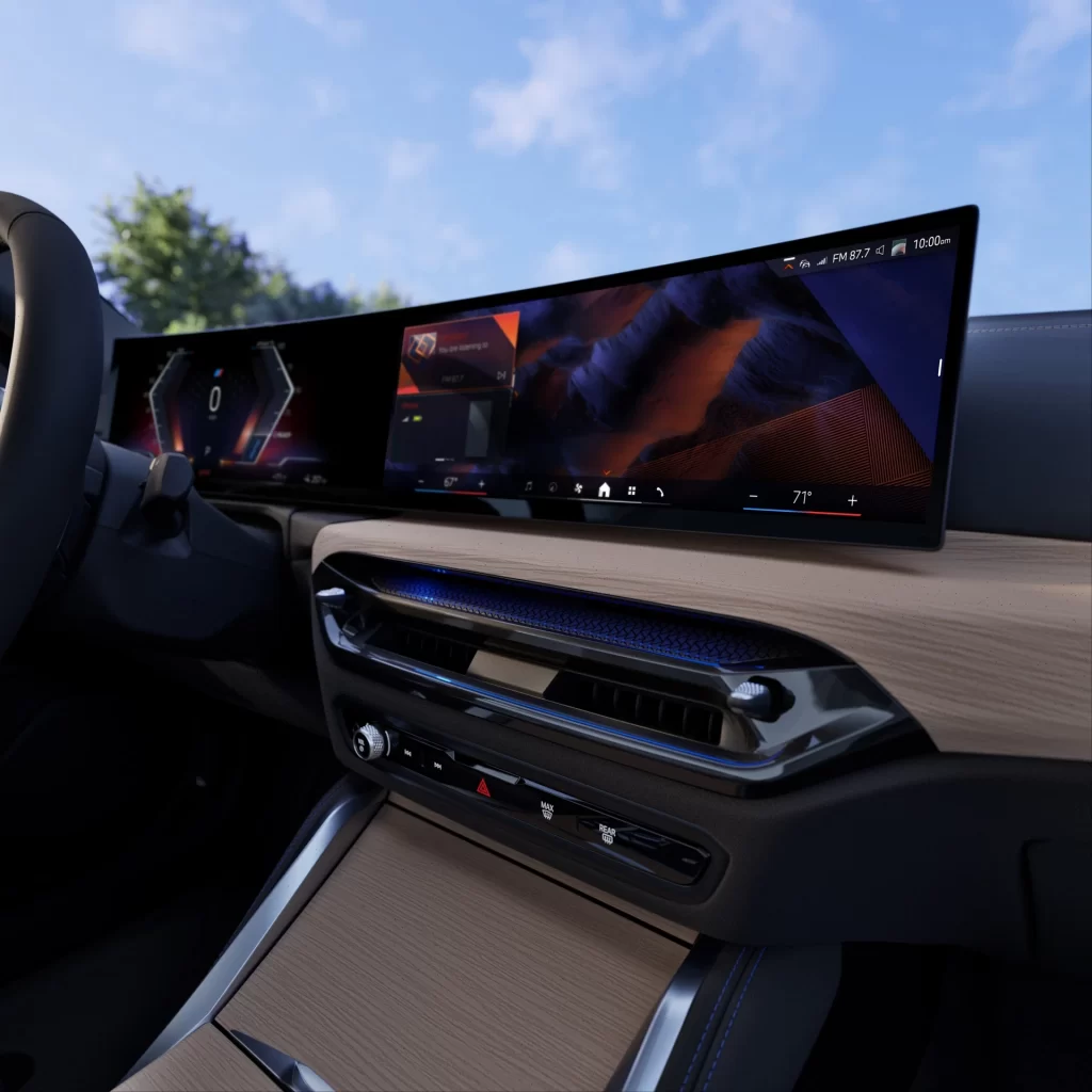BMW i4 Gran Cockpit View