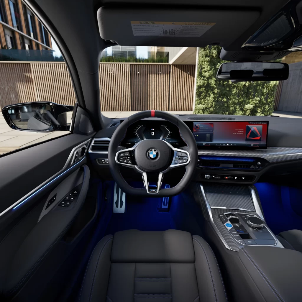 BMW i4 M60 Cabin View