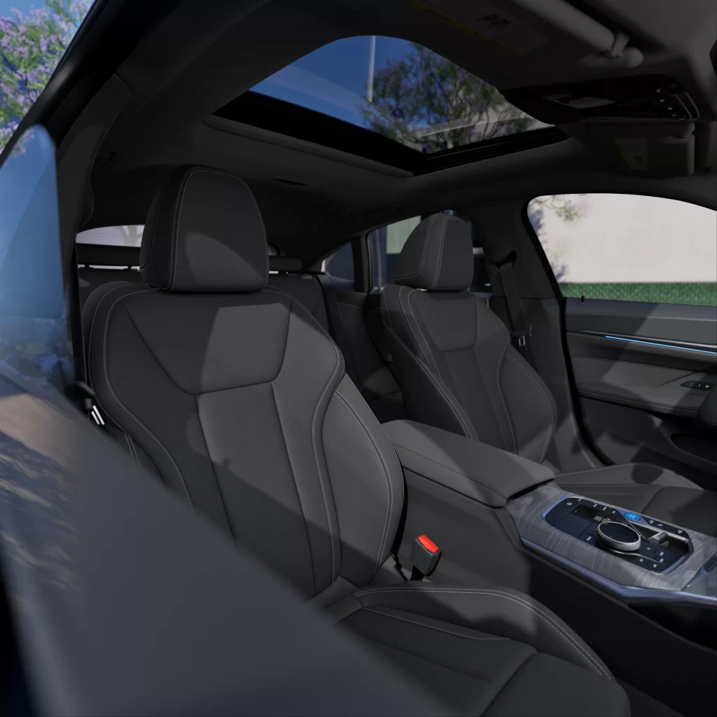 BMW i4 M60 Dynamic Interior View Studio