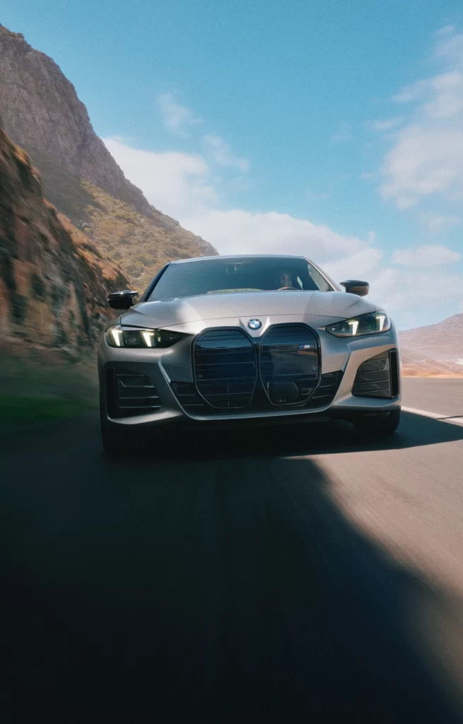 BMW i4 M60 Head On View