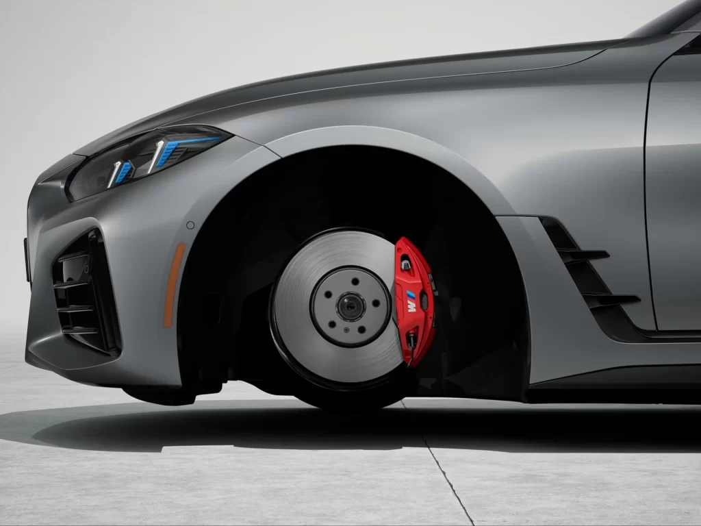 BMW i4 M60 Outdoor Side Dynamic View