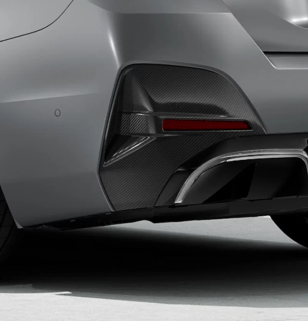 BMW i4 M60 Track Side Profile Shot