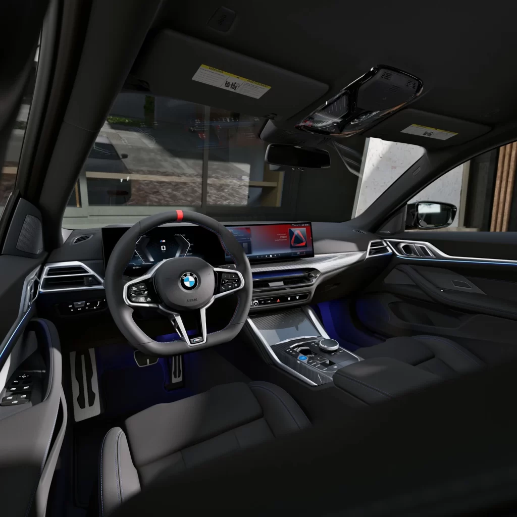 BMW i4 M60 Urban Interior Dashboard View