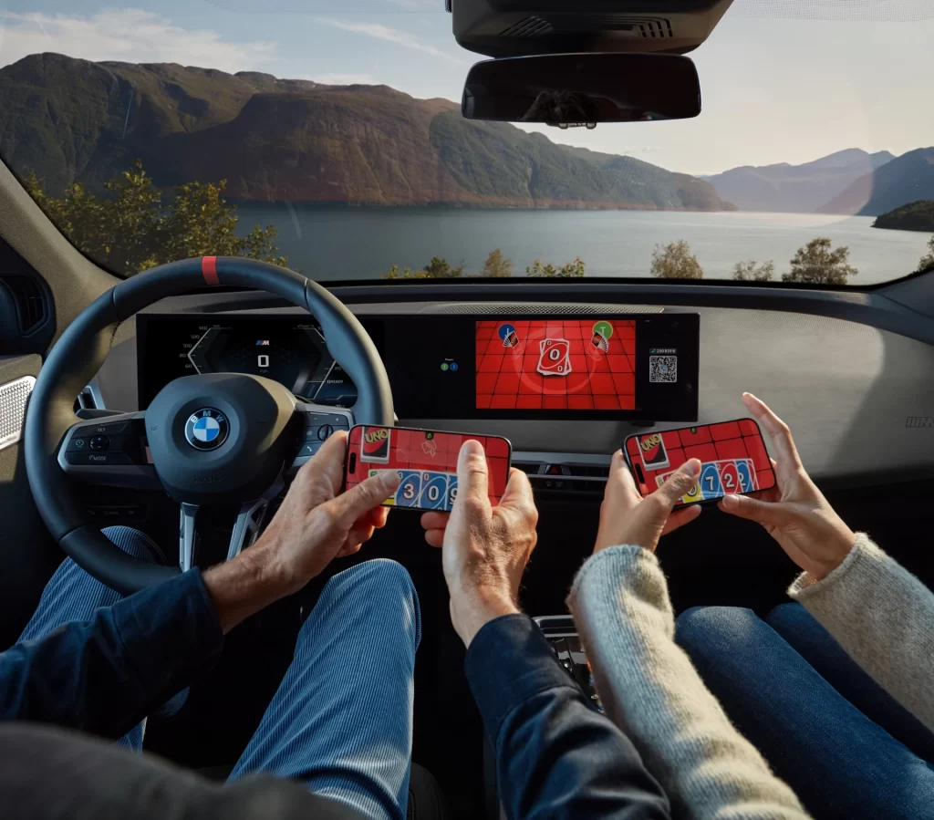 BMW iX Car Cabin View