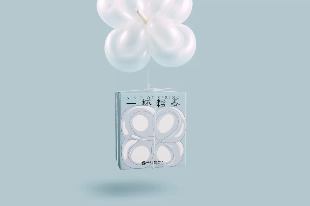 Balloons And Packaging Box