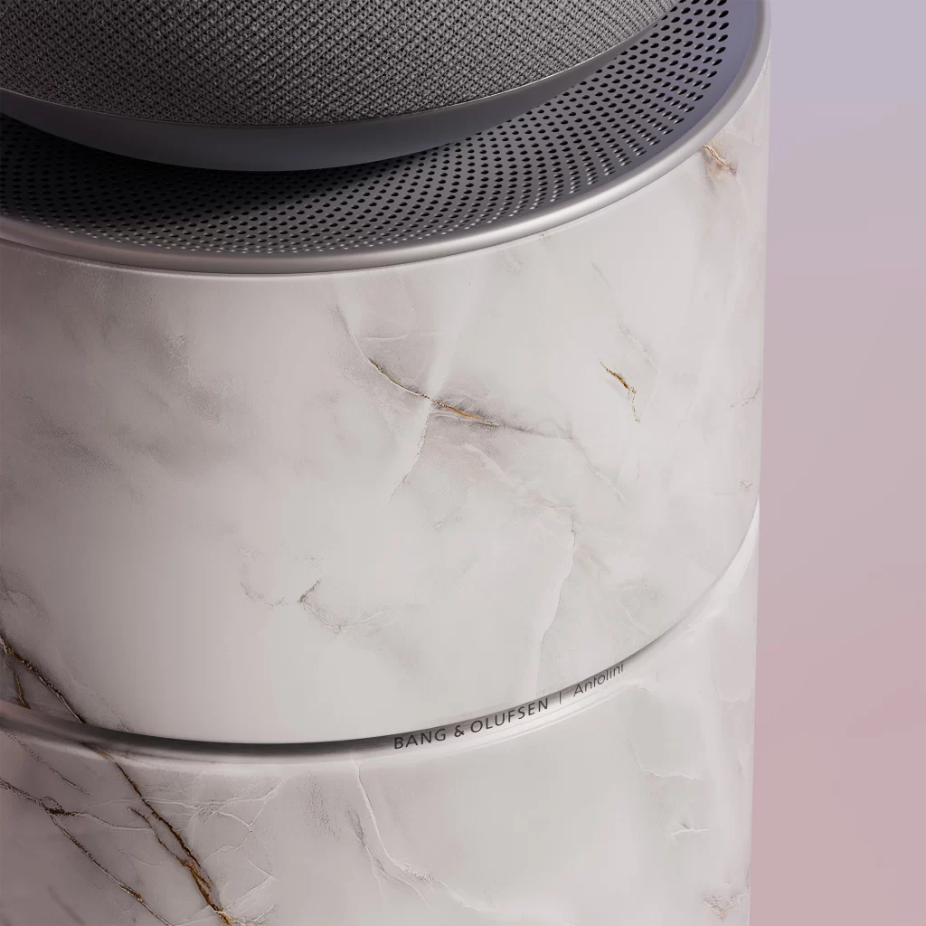 Bang & Olufsen Aluminium Close Up Detail Beosound A9 Speaker