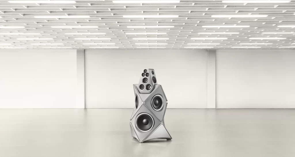 Bang & Olufsen Aluminium Side View Beolab 90 Speaker