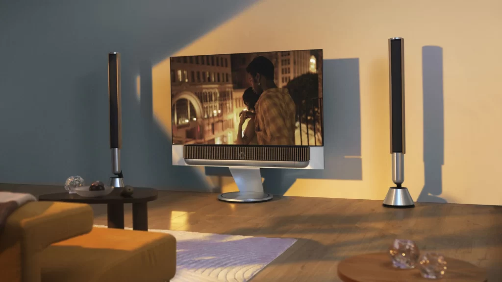 Bang & Olufsen Aluminum In Use View Beosound Stage Soundbar