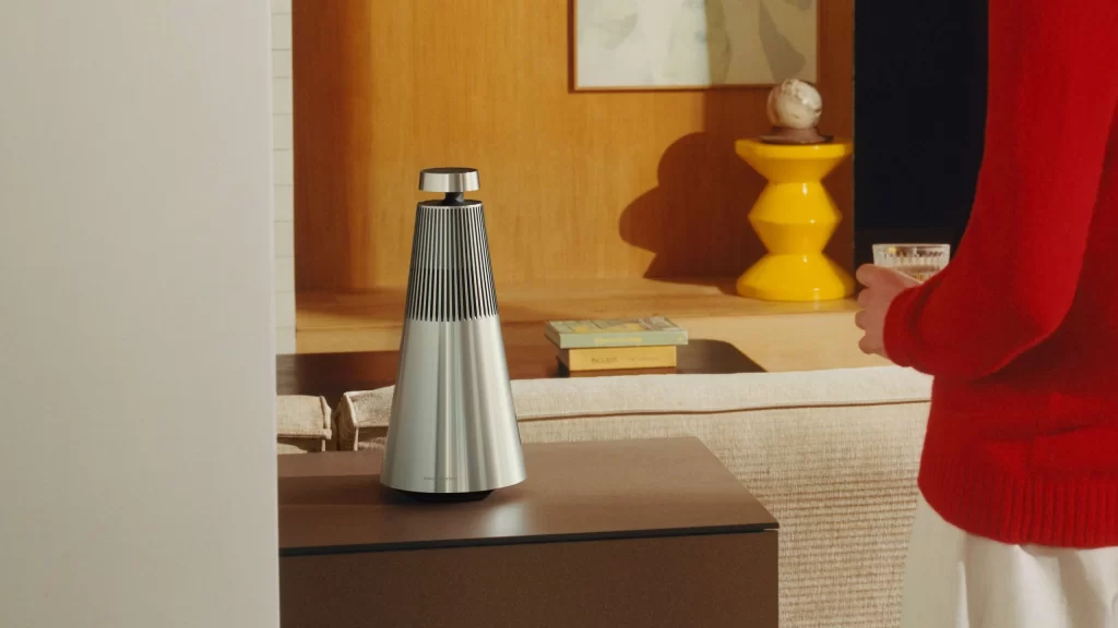 Bang & Olufsen Aluminum Top View Beosound Shape Speaker