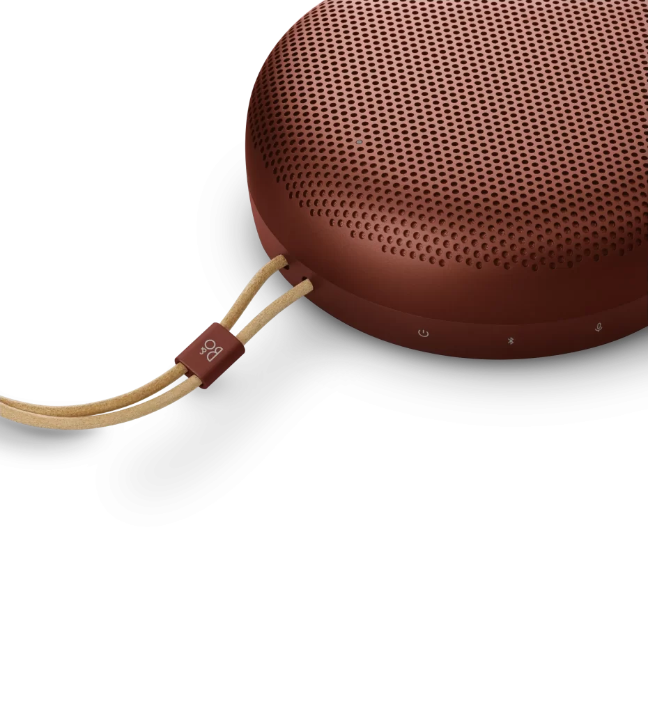 Bang & Olufsen Beige Detail View Beosound A1 Speaker