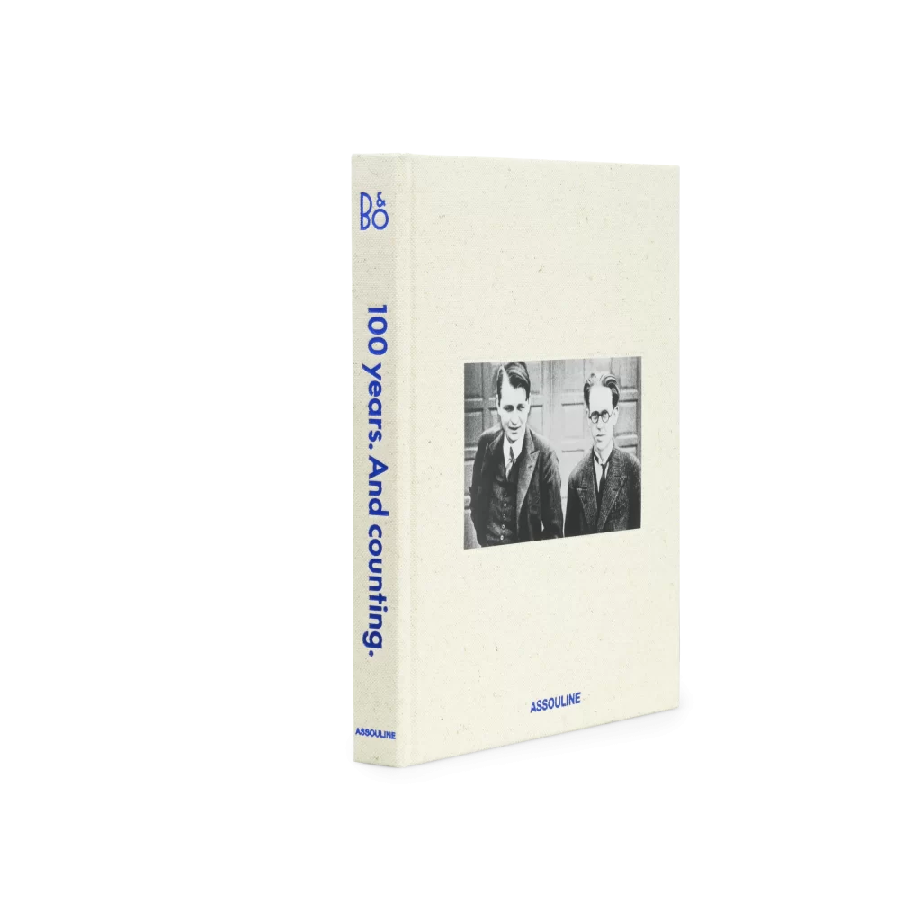 Bang & Olufsen Beige Side Angle View Book Book