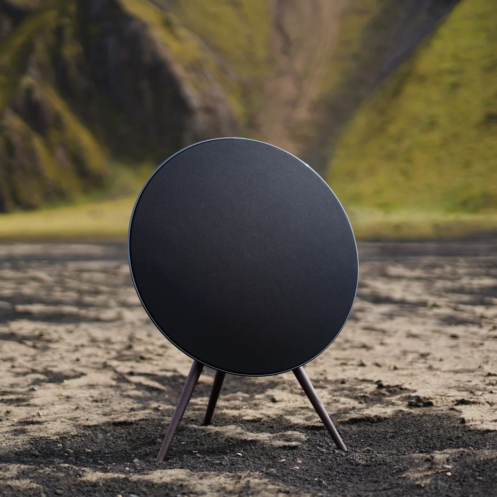 Bang & Olufsen Black In Use View Beosound A9 Speaker