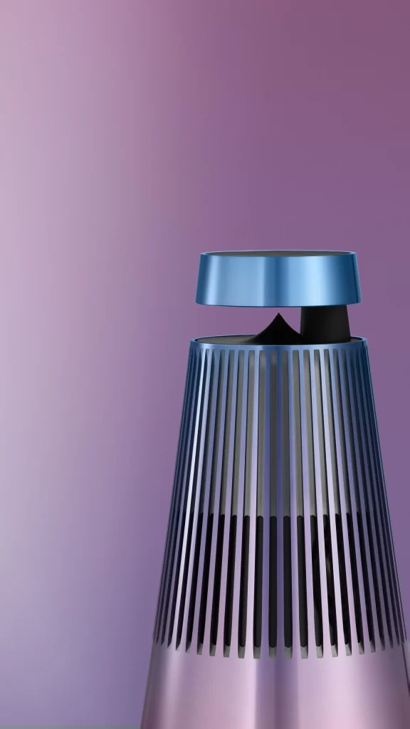 Bang & Olufsen Blue Close Up Detail Beosound 2 Speaker