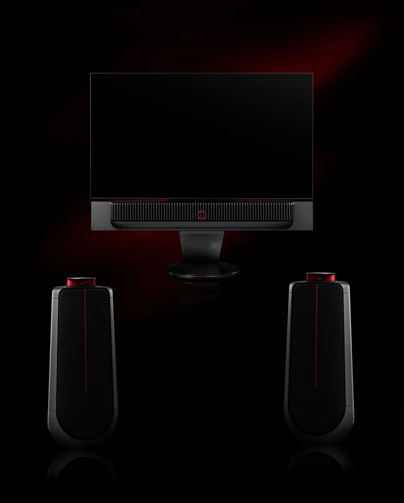 Bang & Olufsen Dark Angular View Beolab 50 Soundbar