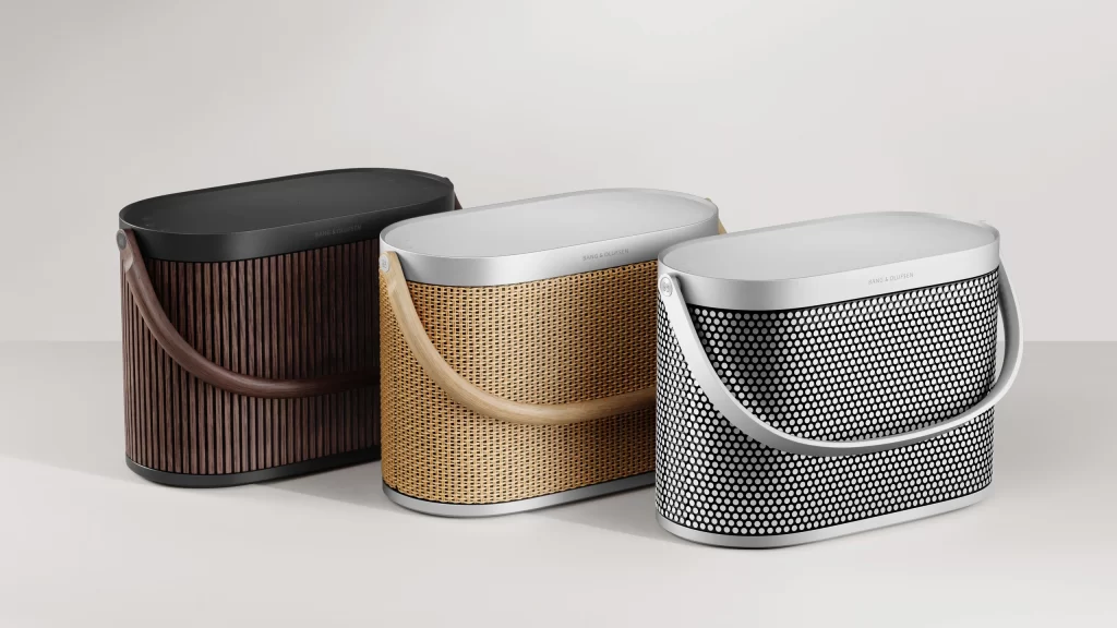 Bang & Olufsen Dark Three Quarter View Beosound A5 Speaker
