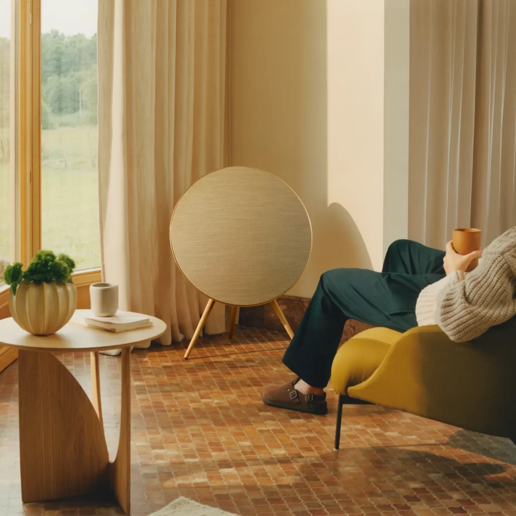 Bang & Olufsen Editorial In Use View Beosound A9 Speaker