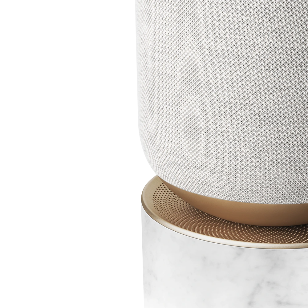 Bang & Olufsen Gold Angle View Beosound A9 Speaker