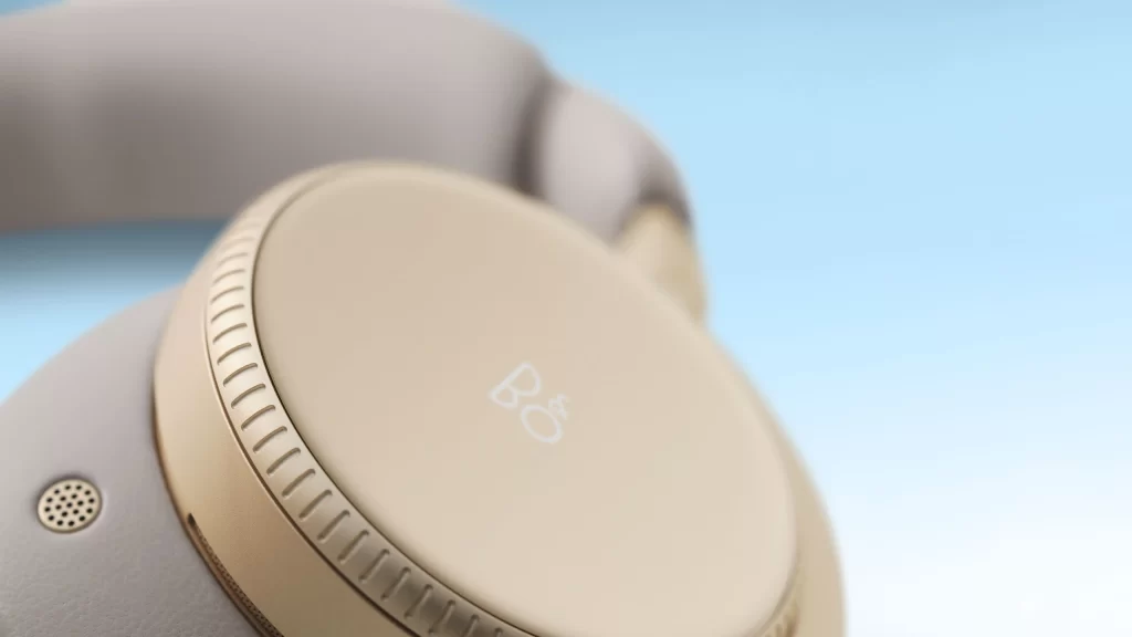 Bang & Olufsen Gold Overhead View Beoplay H100 Headphones