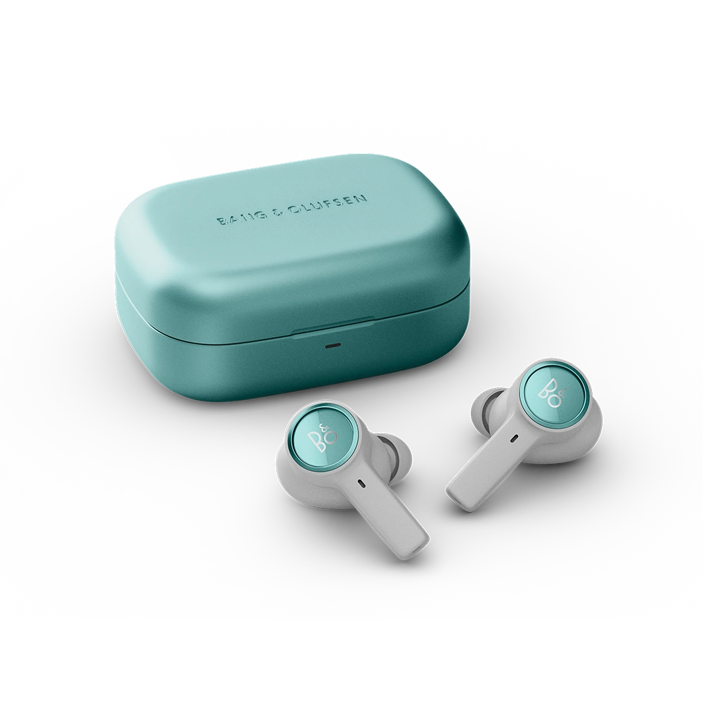 Bang & Olufsen Green Front View Beoplay E8 Earbuds