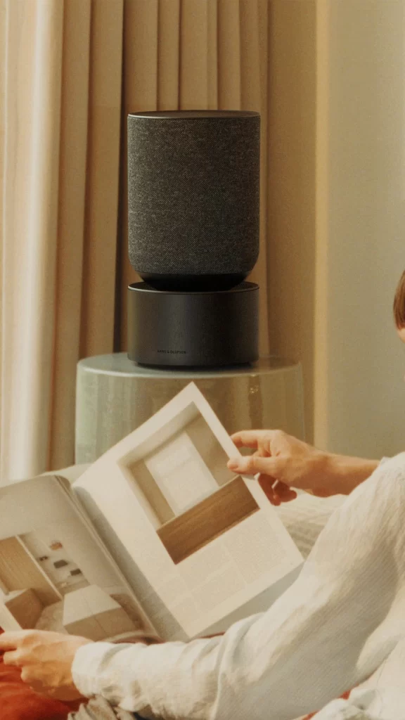 Bang & Olufsen Hero In Use View Beosound A9 Speaker