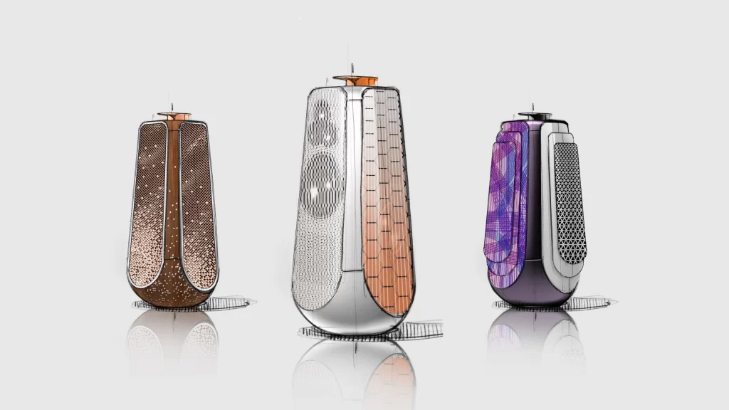 Bang & Olufsen Minimal Side View Beolab 50 Speaker