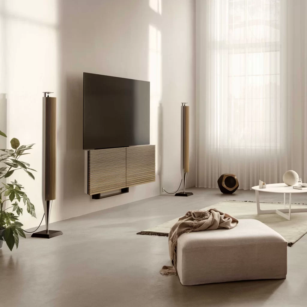 Bang & Olufsen Modern Scene Shot Beolab 19 Speaker