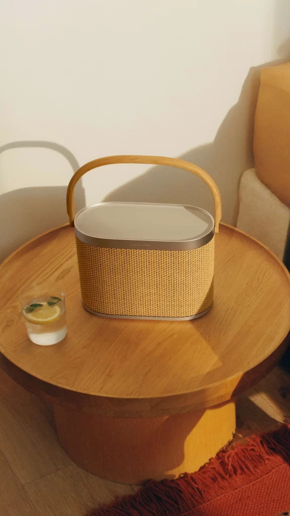 Bang & Olufsen Natural Side View Beosound A5 Speaker