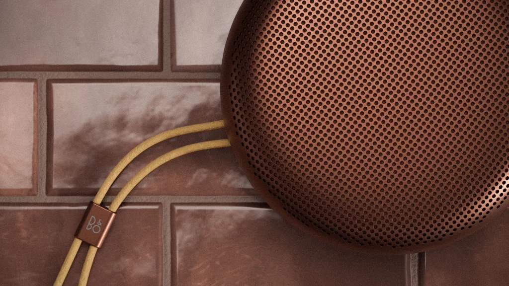 Bang & Olufsen Pair Design Detail Beosound A1 Soundbar